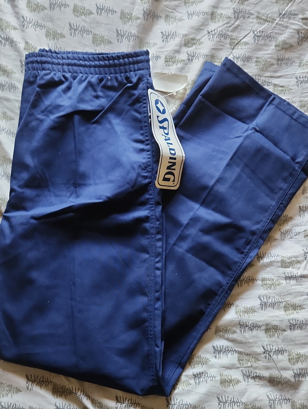 Spalding Men's Navy Athletic Pants Medium